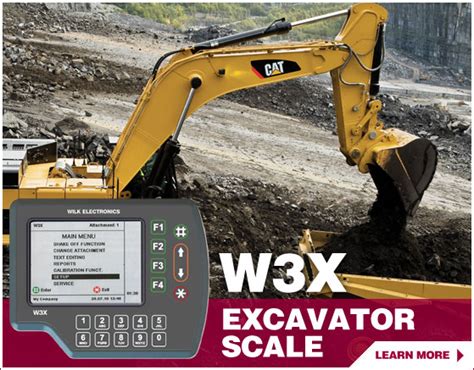 cnc w3x scale|W3X Excavator Scale Calibration .